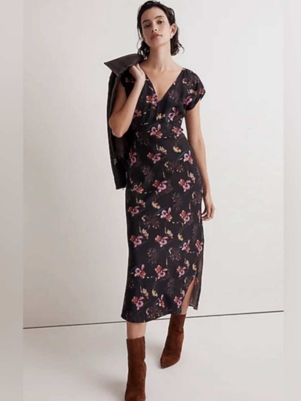 NWT Madewell Floral Mididress